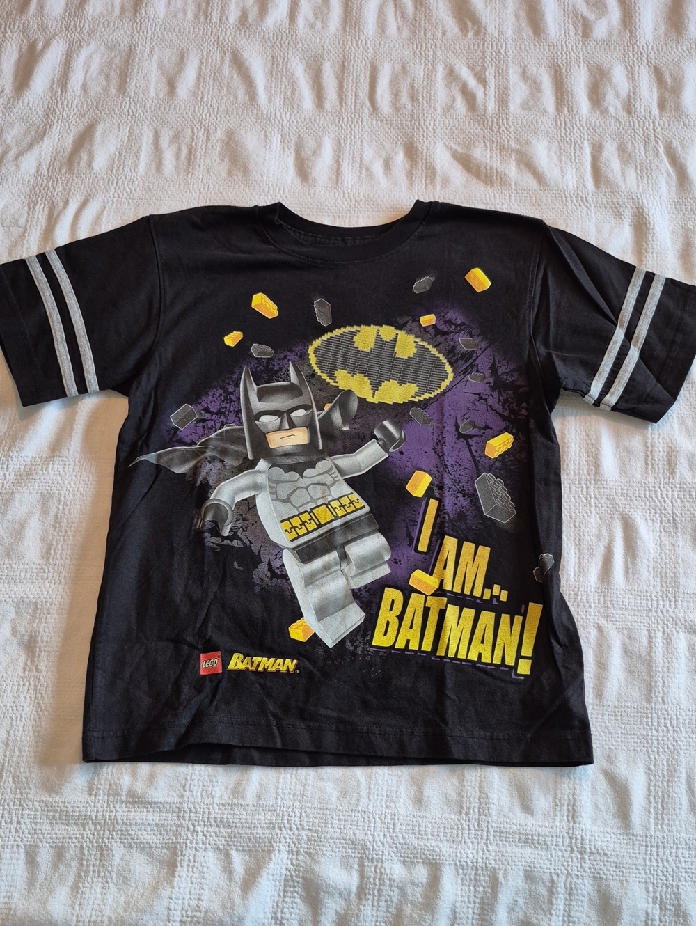 Lego boys 14/16 shirt black graphic short sleeve shirt VGUC